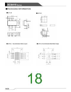 浏览型号XC6415的Datasheet PDF文件第18页