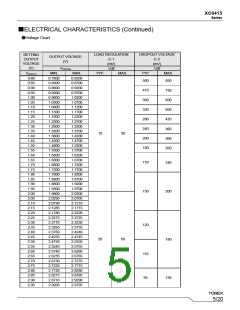 浏览型号XC6415的Datasheet PDF文件第5页