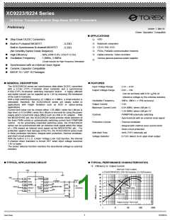 浏览型号XC9223B082DR的Datasheet PDF文件第1页