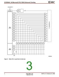 浏览型号XCR3064A-12VQ100C的Datasheet PDF文件第3页