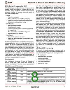 浏览型号XCR3064A-12VQ100C的Datasheet PDF文件第8页