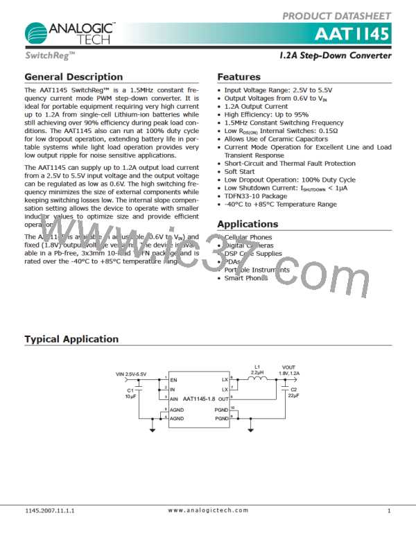 AAT1145IDE-1.8-T1图片预览