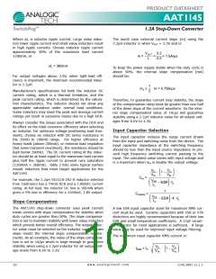 浏览型号AAT1145IDE-1.8-T1的Datasheet PDF文件第10页