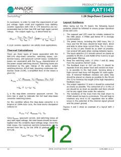 浏览型号AAT1145的Datasheet PDF文件第12页