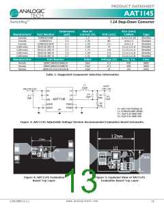 浏览型号AAT1145IDE-1.8-T1的Datasheet PDF文件第13页