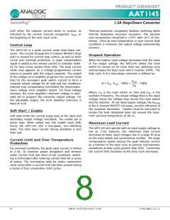 浏览型号AAT1145的Datasheet PDF文件第8页