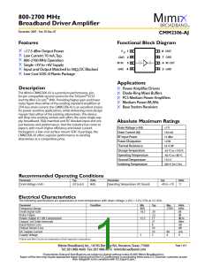 浏览型号CMM2306-AJ-0G00的Datasheet PDF文件第1页