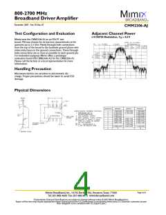 浏览型号CMM2306-AJ-0G00的Datasheet PDF文件第4页