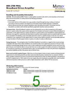 浏览型号CMM2306-AJ-0G00的Datasheet PDF文件第5页