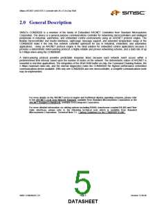 浏览型号COM20020I3V-HT的Datasheet PDF文件第5页