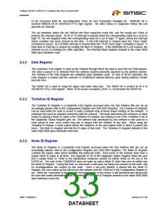 浏览型号COM20022TQFP的Datasheet PDF文件第33页