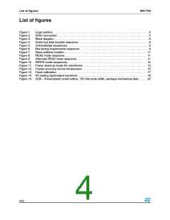 浏览型号M41T00M6F的Datasheet PDF文件第4页
