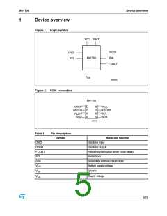 浏览型号M41T00M6F的Datasheet PDF文件第5页