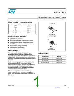 浏览型号STTH1212的Datasheet PDF文件第1页
