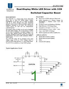 浏览型号EUP2796的Datasheet PDF文件第1页