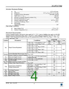 浏览型号EUP2796的Datasheet PDF文件第4页