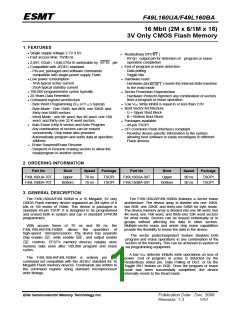 浏览型号F49L160UA-70T的Datasheet PDF文件第1页