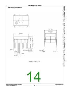浏览型号FSQ510的Datasheet PDF文件第14页