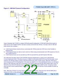 浏览型号FT2232C_04的Datasheet PDF文件第22页