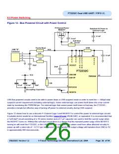浏览型号FT2232C_04的Datasheet PDF文件第26页