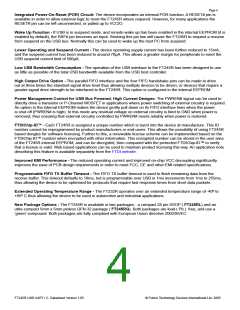 浏览型号FT245R的Datasheet PDF文件第4页