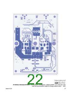 浏览型号IRAUDAMP1的Datasheet PDF文件第22页