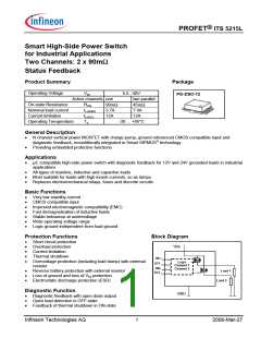 浏览型号ITS5215L的Datasheet PDF文件第1页