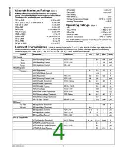 浏览型号LM25116的Datasheet PDF文件第4页