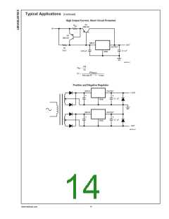 浏览型号LM340AT5.0P+的Datasheet PDF文件第14页