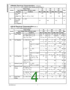 浏览型号LM340AT5.0P+的Datasheet PDF文件第4页