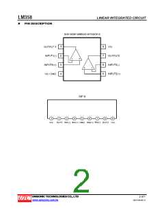 浏览型号LM358L-D08-T的Datasheet PDF文件第2页