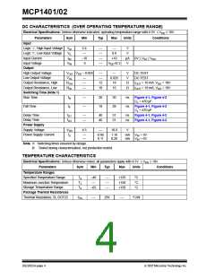 浏览型号MCP1402的Datasheet PDF文件第4页
