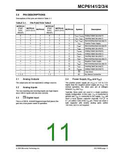 浏览型号MCP6143-I/P的Datasheet PDF文件第11页