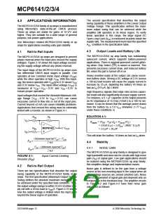 浏览型号MCP6143-I/P的Datasheet PDF文件第12页