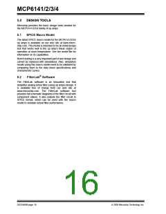 浏览型号MCP6143-I/P的Datasheet PDF文件第16页