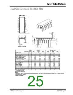 浏览型号MCP6143-I/P的Datasheet PDF文件第25页