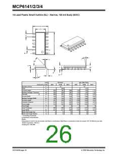 浏览型号MCP6143-I/P的Datasheet PDF文件第26页