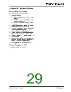 浏览型号MCP6143-I/P的Datasheet PDF文件第29页