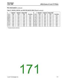 浏览型号OR3T20-5BA256I的Datasheet PDF文件第171页