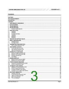 浏览型号OX16C950-PCC60-B的Datasheet PDF文件第3页