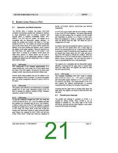 浏览型号OX9162的Datasheet PDF文件第21页