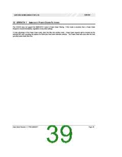 浏览型号OX9162的Datasheet PDF文件第39页