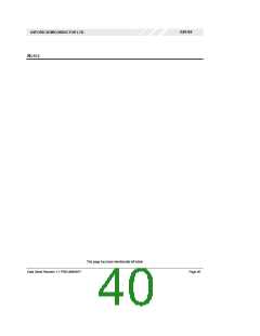 浏览型号OX9162的Datasheet PDF文件第40页