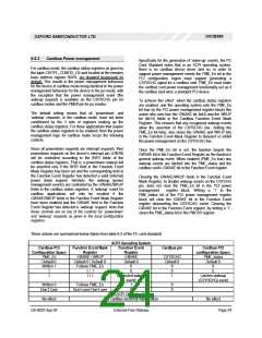 浏览型号OXCB950-TQAG的Datasheet PDF文件第24页
