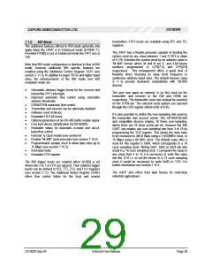 浏览型号OXCB950-TQAG的Datasheet PDF文件第29页