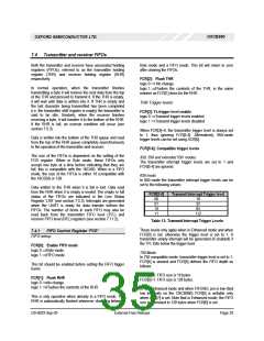 浏览型号OXCB950-TQAG的Datasheet PDF文件第35页