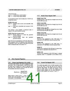 浏览型号OXCB950-TQAG的Datasheet PDF文件第41页