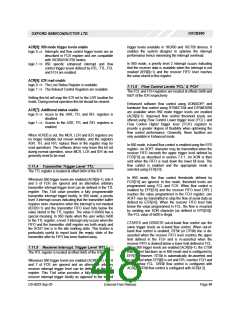 浏览型号OXCB950-TQAG的Datasheet PDF文件第48页