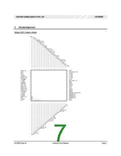 浏览型号OXCB950-TQC60-A的Datasheet PDF文件第7页