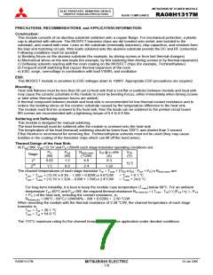 浏览型号RA08H1317M-101的Datasheet PDF文件第7页